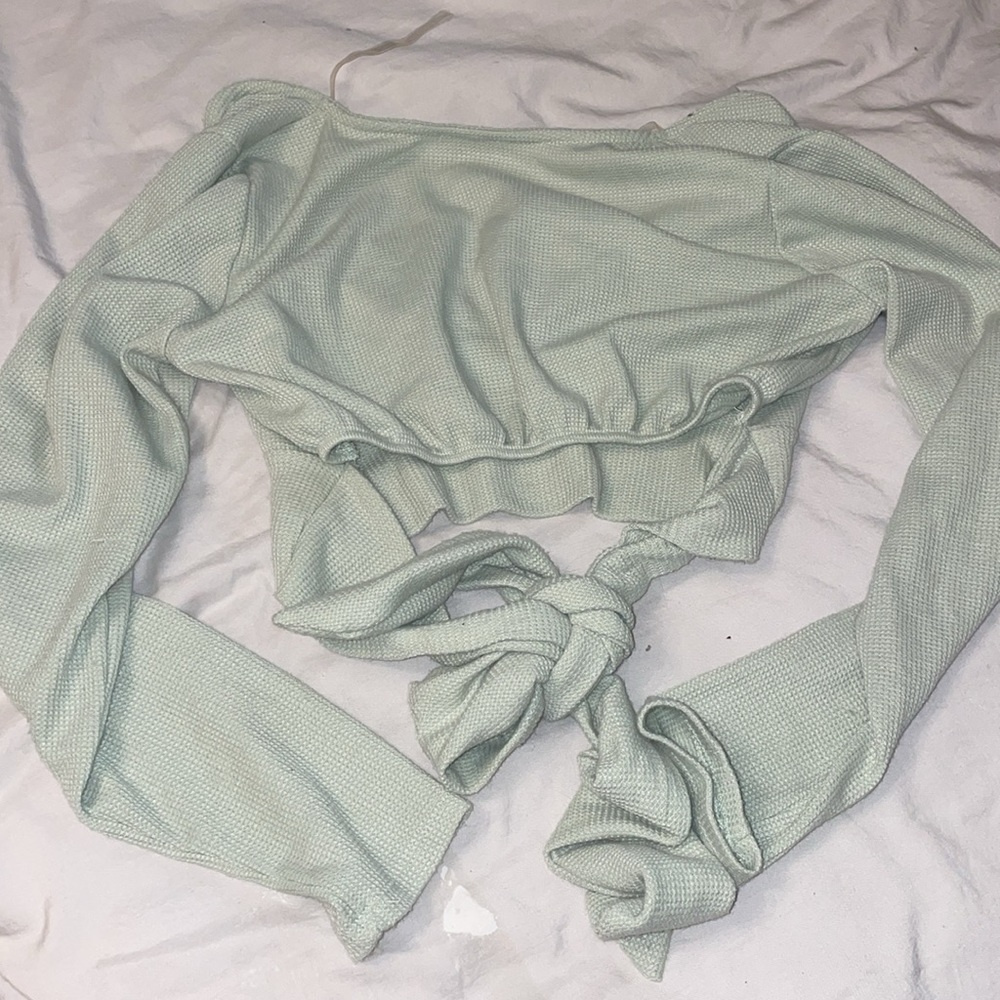 CROP TOP SHIRT - Picture 4 of 4